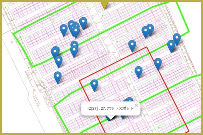 パネル1枚3クラスタ構成14直のストリングイメージ画像